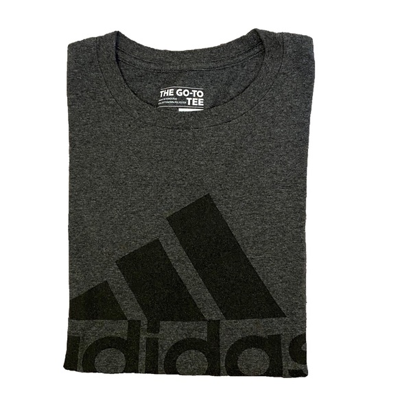 Adidas go-to short sleeve tee - gray - Picture 2 of 3